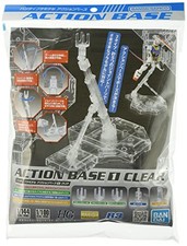 Bandai Action Base 4 Clear Display Stand for 1/100 Gunpla Model Japan