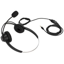 H360D  3.5VA Telephone Headset 3.5mm Business Headset For Call Center Confer EHVL