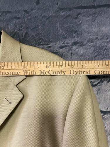 Bardelli Blazer Jacket 44R Tan Ermenegildo Zegna Wool Coat Luxury Old Money - Picture 5 of 17