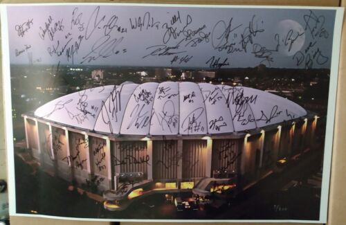 LE #7 of 200 SYRACUSE LEGENDS SIGNED 18 x 27.5 PHOTO 9 of 10 All Time SIGNED+ 42 - Picture 1 of 12