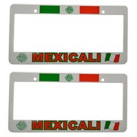 mexicali Mexico City Plastic License Plate Frame 2 Piece mexicali Mexico City Plastic License Plate Frame 2 Piece