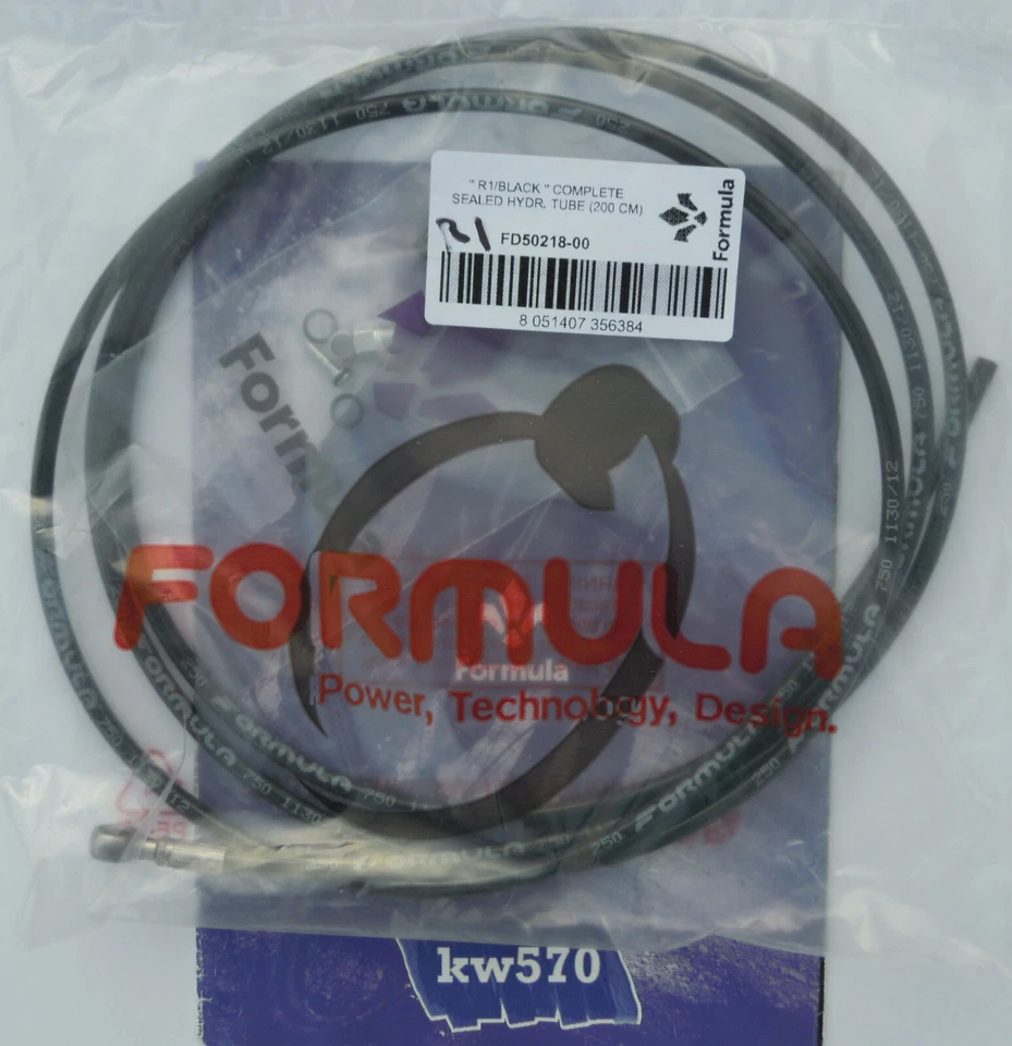 Formula - Guaina originale Nero lucida T1/R1R/R1/RO/RX FD50218-00 Ergal Banjo 2m - Bild 2 von 2