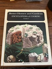 Better Homes And Gardens Encyclopedia Of Cooking Volume 3 Recipe Book