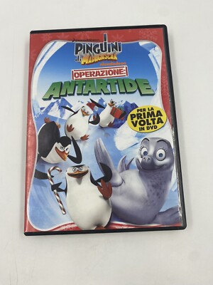 DVD DIE PINGUINE VON MADAGASCAR OPERATION ANTARKTIS Nickelodeon 829 152 8 Italienisch