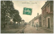 72.AUBIGNE No. 25342 Grande Rue Trocherie Peintre