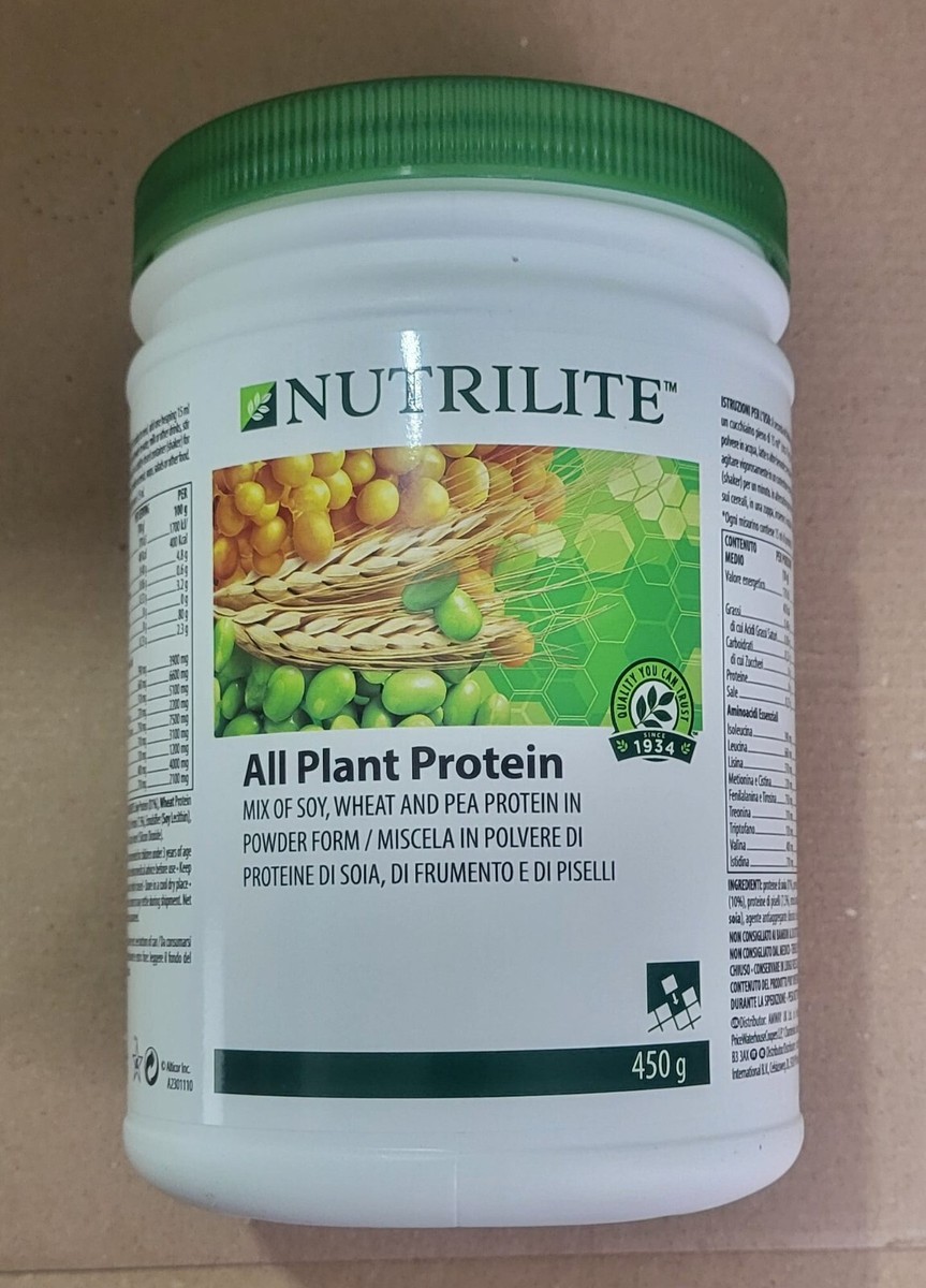 Amway NUTRILITE All Plant Protein Powder 450g |Vegan | UK Seller