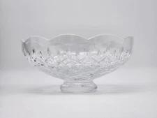 Waterford Crystal LISMORE (1997) 50th Anniversary Statement Centerpiece Bowl 10"