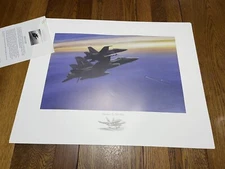 Robert Peters Art Print Signed Aviation Hornets To The Nest