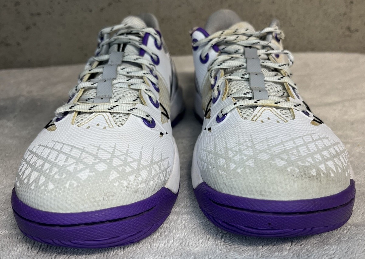 Nike Kobe Venomenom 4 Purple White Mens Size 9 Basketball Shoes 635578-100 Nike Kobe Venomenom 4 Purple White Mens Size | Mercari main image 4