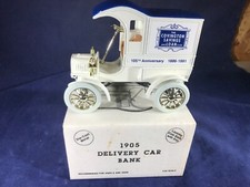 A2-58 ERTL 1:25 SCALE DIE CAST BANK - 1905 DELIVERY CAR - COVINGTON SAVINGS LOAN