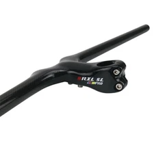 Carbon MTB Integrated Handlebar Stem Mountain Bike Handle Bars Flat Bar Cycling