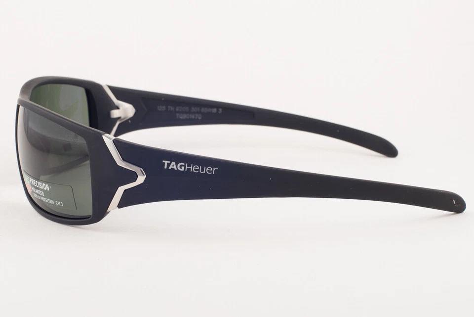 Gafas de sol polarizadas Tag Heuer RACER 9205 negro mate/verde TH9205 301 65 mm Foto 3 de 3