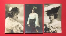 3 x Foto AK Theater Oper 1906 Opernsängerin ...