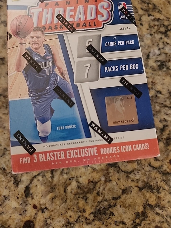 2018-2019 Panini Threads Basketball Blaster Box Luka Doncic Trae Young RC Year - Image 2 of 4