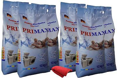 60 Kg Primax Waschpulver Vollwaschmittel washing powder + Tuch | eBay