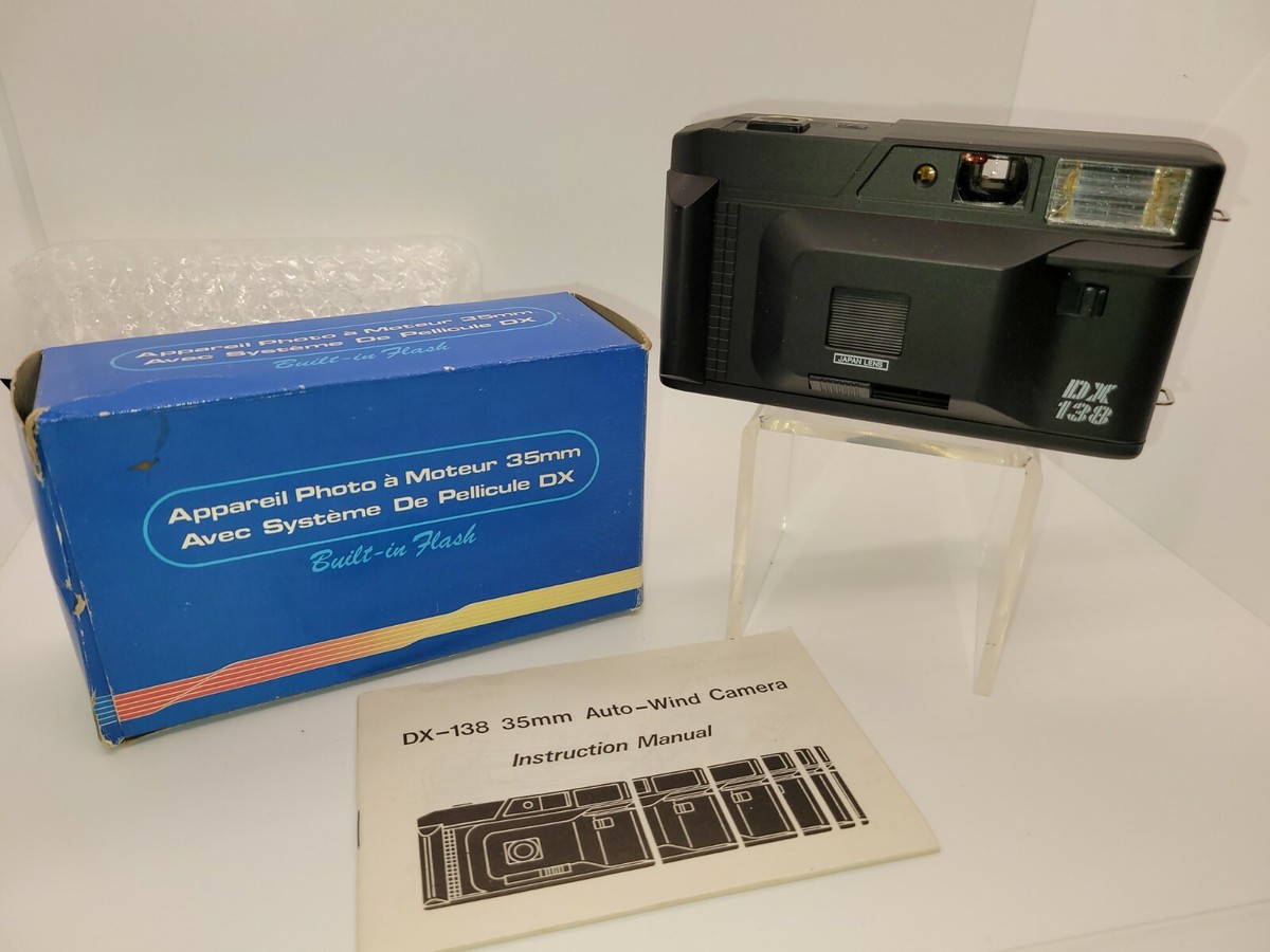 Unbranded) DX-138 35mm Compact Camera w/ Box & Paperwork Japanese