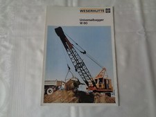 Weserhütte W80 Universalbagger…