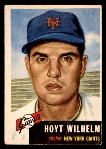 1953 Topps Baseball #151 Hoyt Wilhelm VG/EX *j1