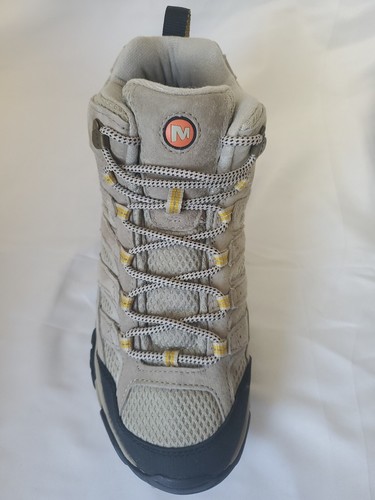 Merrell Moab 2 Vent Mid Women's Taupe Round Toe Hiking Boots Size 9.5W J06048W - Picture 8 of 9