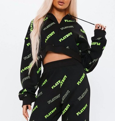 playboy cropped jumper