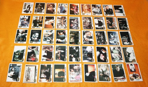VINTAGE 1989 80s TOPPS DC COMICS BATMAN TRADING CARDS COMPLETE SET + 22 STCKERS - Bild 2 von 10