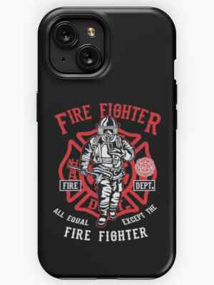 NEW! Fire Fighter, Awesome Firefighter Gift iPhone Samsung Tough Case