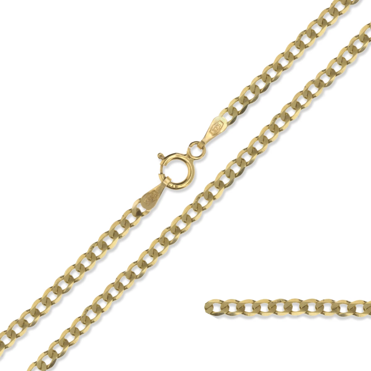 9ct gold choker best sale chain