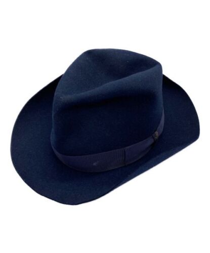 Borsalino Italian-Made Fedora Hat B0P31 - 第 1/10 張圖片