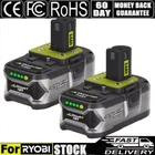 2Pack For RYOBI P108 18V battery For 18V One Plus High Capacity 18 Volt Battery