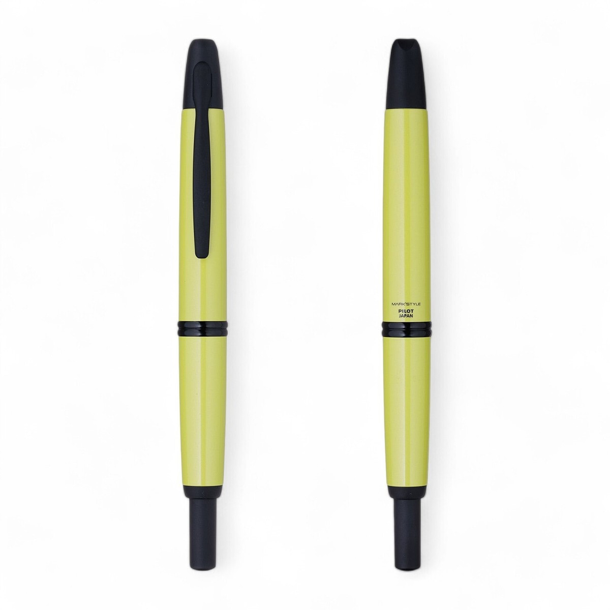 Pilot × MARK'S Capless 18K Fountain Pen Anniversary Yellow Matte