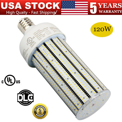 E39 120W LED Corn Bulb Light 6000K Replace 400W MH HPS Commercial High Bay Light