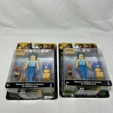 Brand New Roblox Neverland Lagoon: Crown Collector Figure Set (2)