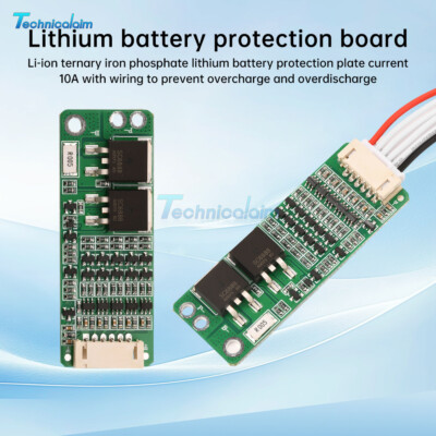 5S 18.5V Lithium Battery 16V Lithium Iron Phosphate Battery Protection Board 10A