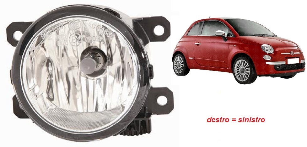 FENDINEBBIA H11 FIAT 500 DAL 2007 AL 2015 NUOVO sped gratis