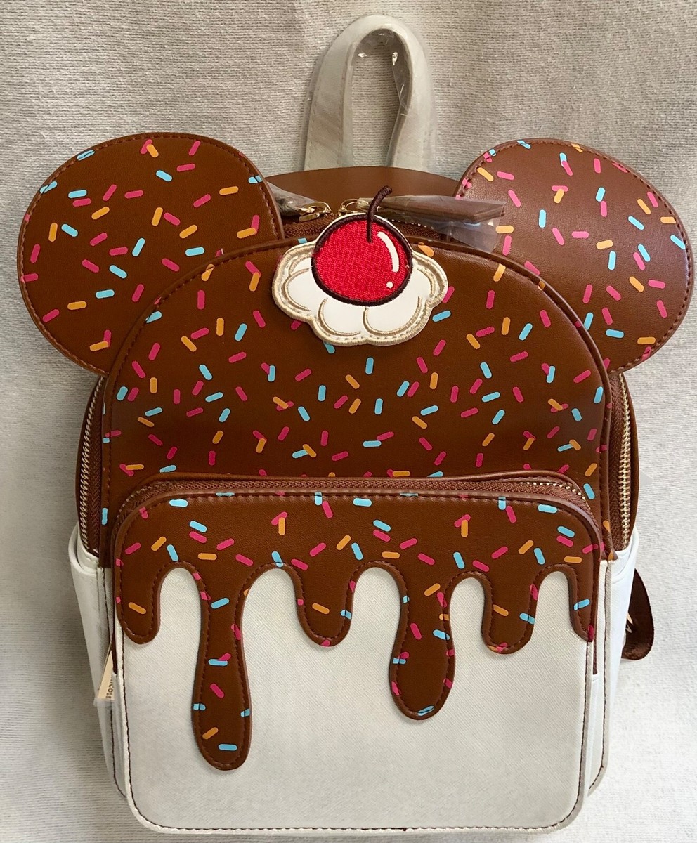 Danielle Nicole Brown Mickey & Pluto Mini Backpack Danielle Nicole Disney Mickey Mouse & Pluto Mini Backpack  main image 2