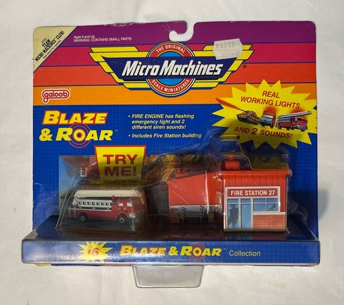 Galoob Micro Machines M4A3 Sherman - Blaze and Roar tank BOCS 1