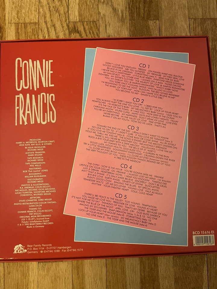 Connie Francis Coffret Collector CD - Photo 4/4