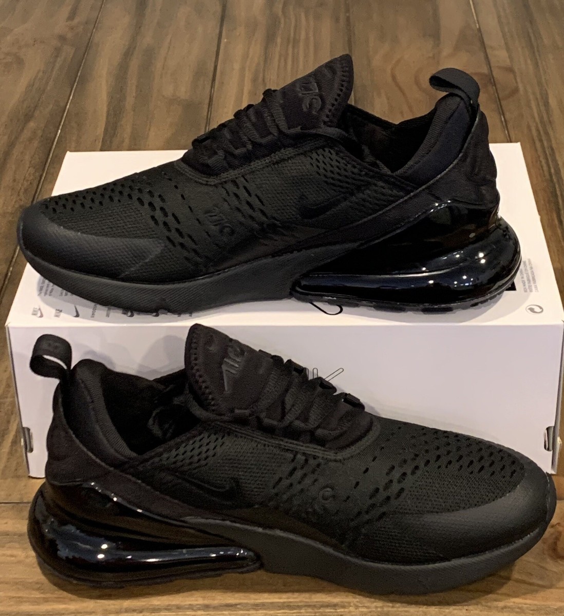 Nike Air Max 270 'Triple Black' Shoes AH8050-005 Men's Shoes Nike Air Max 270 'Triple Black' Shoes AH8050-005 Men's Shoes