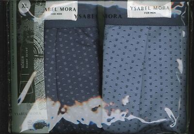 BOXER UOMO  PACCO DA DUE ASSORTITO COTONE ELASTICIZZATO YSABEL MORA ART. 20327