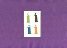 BIRTHDAY CANDLE one 1 die cuts scrapbook cards