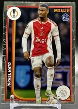 2023-24 Merlin UEFA Club Competitions #6 Jorrel Hato AFC Ajax Rookie