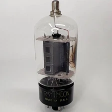 (1) Tested Raytheon 12DQ6A Tube Date Code E10 Raytheon 12DQ6 A Beam Power Tube