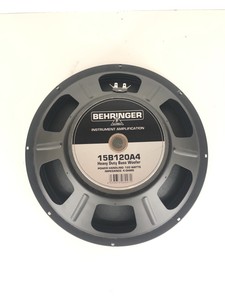 behringer speakers 15 inch