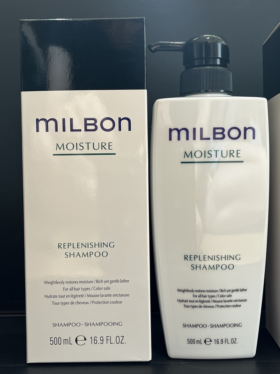Milbon Global Moisture Shampoo 500ml Treatment 500g Set Peach Pear