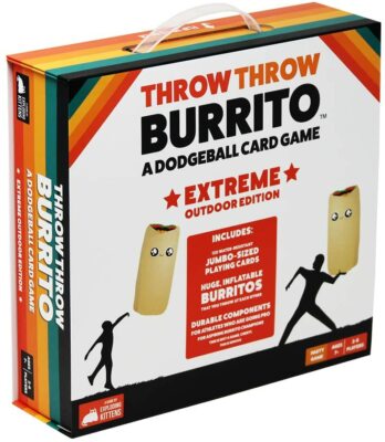 Throw Throw Burrito Extreme Outdoor Edition - A Dodgeball Card Game