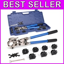 Pro Copper Tube Press Tool 1/4"-7/8" for HVAC/R - O-Ring Leak-Free Connections