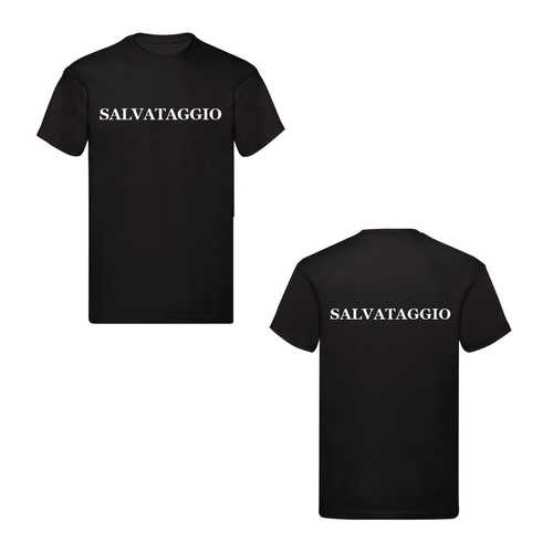 Maglia T-shirt Uomo & Bambino - Salvataggio - humor divertente - Foto 6 di 7