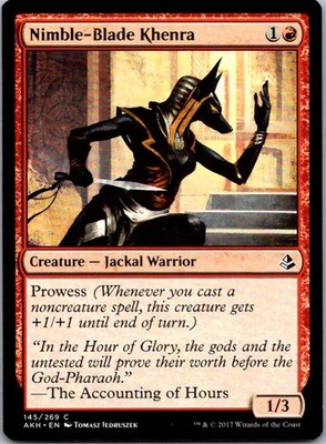 Nimble-Blade Khenra C The List Reprints 145 NM