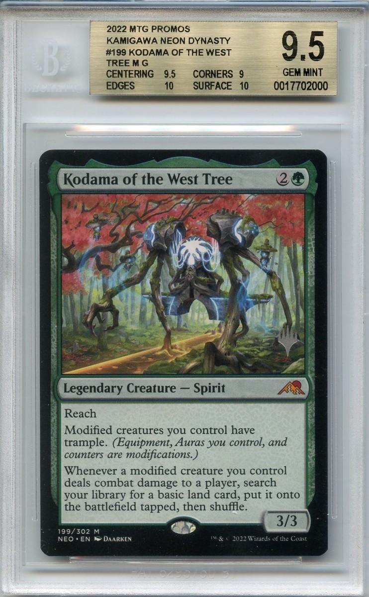 Kodama of the West Tree BGS 9.5 B++ Gem Mint Kamigawa: Neon
