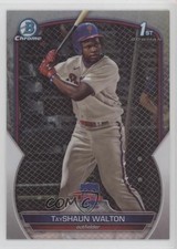 2023 Bowman Draft Chrome Refractor TayShaun Walton #BDC-183 6u5